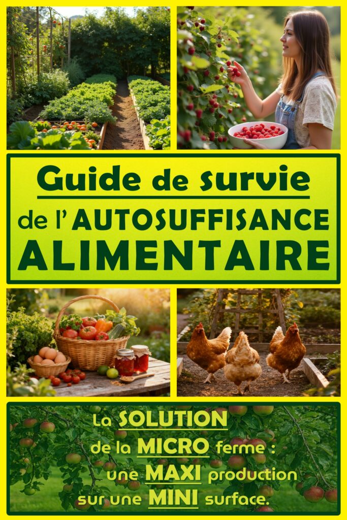 Couverture : Guide de survie de l’autosuffisance alimentaire