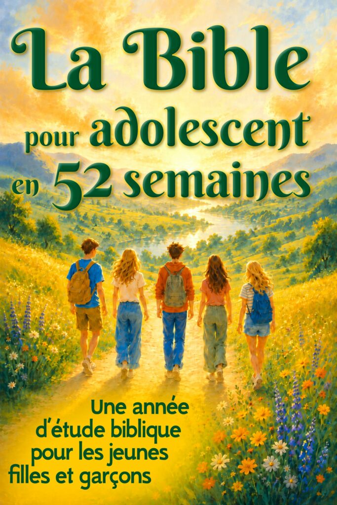 Couverture : La Bible pour adolescent en 52 semaines
