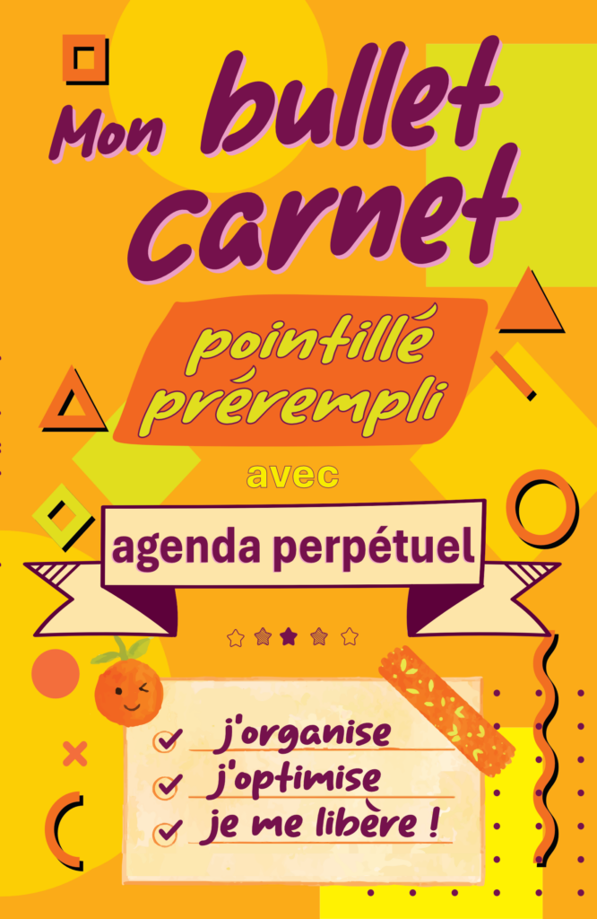 Couverture : Mon bullet carnet pointillé prérempli